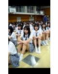 ローアングルカメラ JK 盗撮 全校集会 体育館 学生 制服少女 青春 日常
