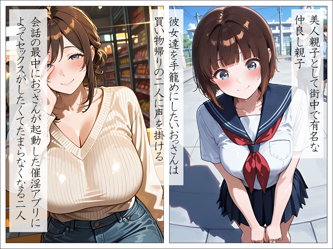 生ハメ母娘（おやこ）丼 画像1