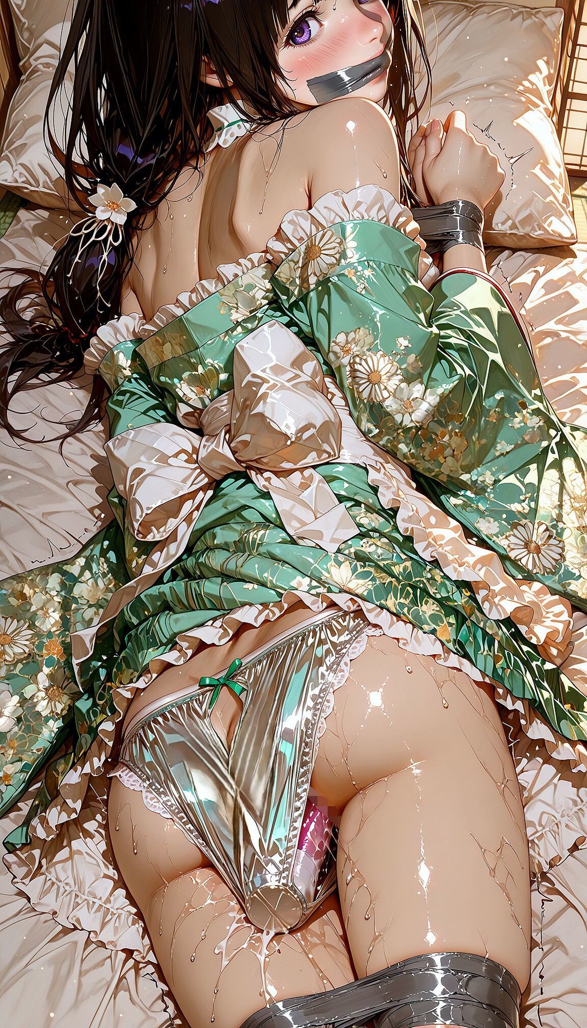 固定バイブde拘束ぷれい「千反田〇る」和装編 vol.2 画像2