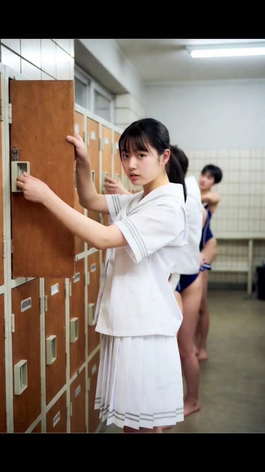 女子がくせい 日常 盗撮 ローアングル 逆さ 素人 着替え 宅飲み会 プール 学生 更衣室 部活 教室 パンチラ ブラチラ 画像9