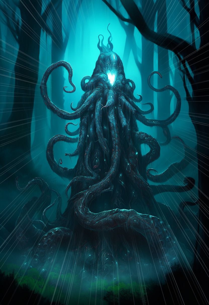 リアス vs ぬるぬる触手 画像3