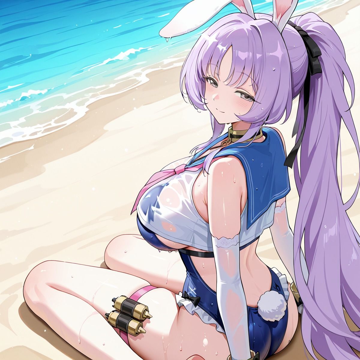 サンプル画像1:シ〇×魔〇 ふたなり百合CG集(AI戦士グンドゥム) [d_706985]