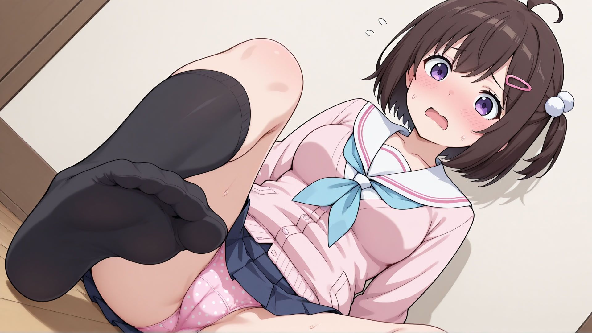 サンプル画像1:【465枚】ロレカ＆茜屋衣吹の足責めで精子を出し尽くしたい！【オリジナル】総集編(アトリエくろてふ) [d_706993]