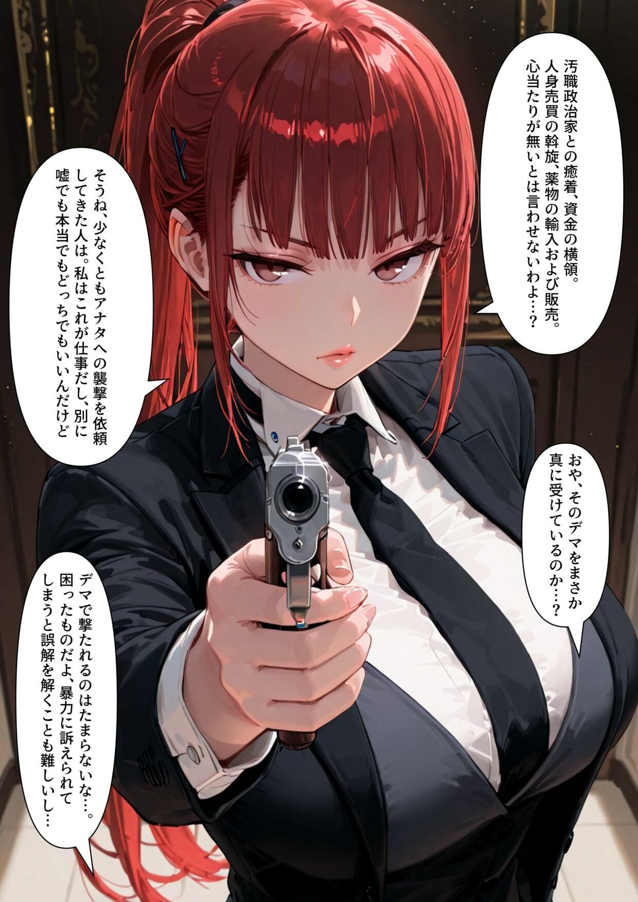 【乗っ取り】クール系美人暗〇者が来たので乗っ取ってみた 画像1