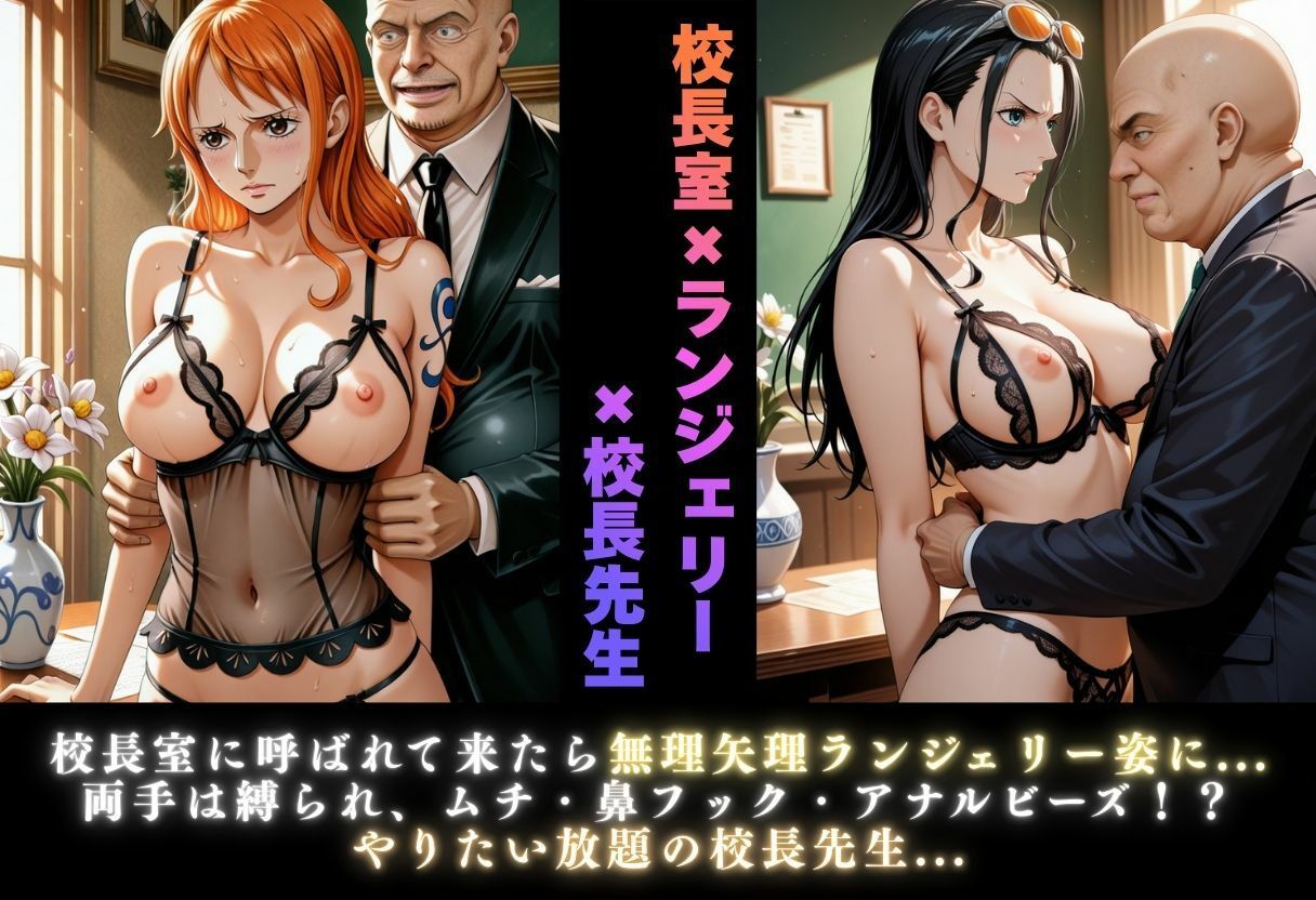 【学園ヒロイン〜俺たちの肉便器〜】ワンピ◯ス〜ナ◯・ロ◯ン 編〜 画像8