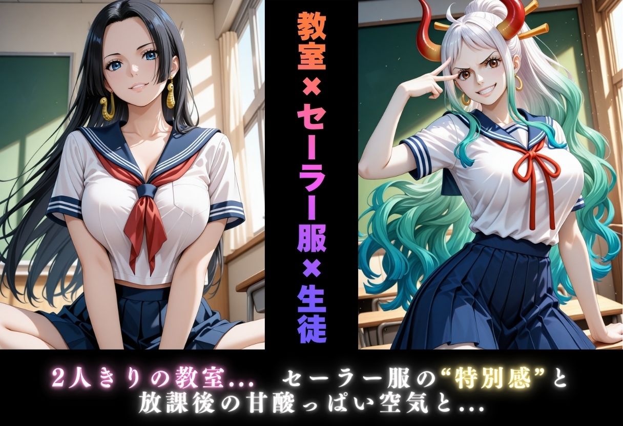 【学園ヒロイン〜俺たちの肉便器〜】ワンピ◯ス〜ハンコ◯ク・ヤ◯ト 編〜 画像2