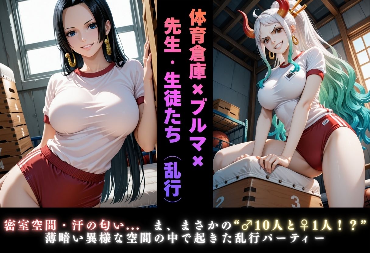 【学園ヒロイン〜俺たちの肉便器〜】ワンピ◯ス〜ハンコ◯ク・ヤ◯ト 編〜 画像6