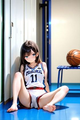 サンプル画像2:バスケ部の女子達(メタルラッシュ) [d_707105]