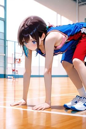 バスケ部の女子達 画像7