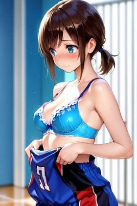 バスケ部の女子達 画像9