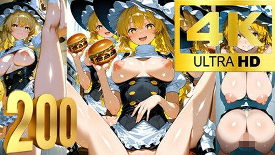 【4K】霧雨魔理沙/東方