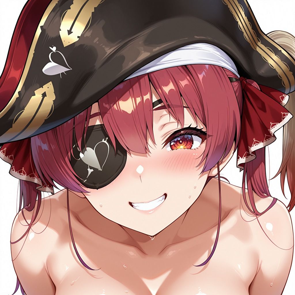 巨乳女海賊と生ハメSEX 画像1