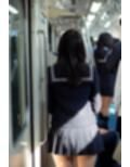 盗撮風動画 vol.2 女子校生通学電車編