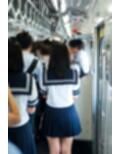 盗撮風動画 vol.2 女子校生通学電車編