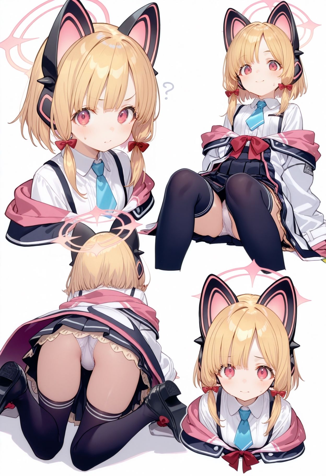 サンプル画像5:ブルアカCG集3-マルチアングル500枚（通常・メイド・コスプレ等）(ichigo) [d_707307]