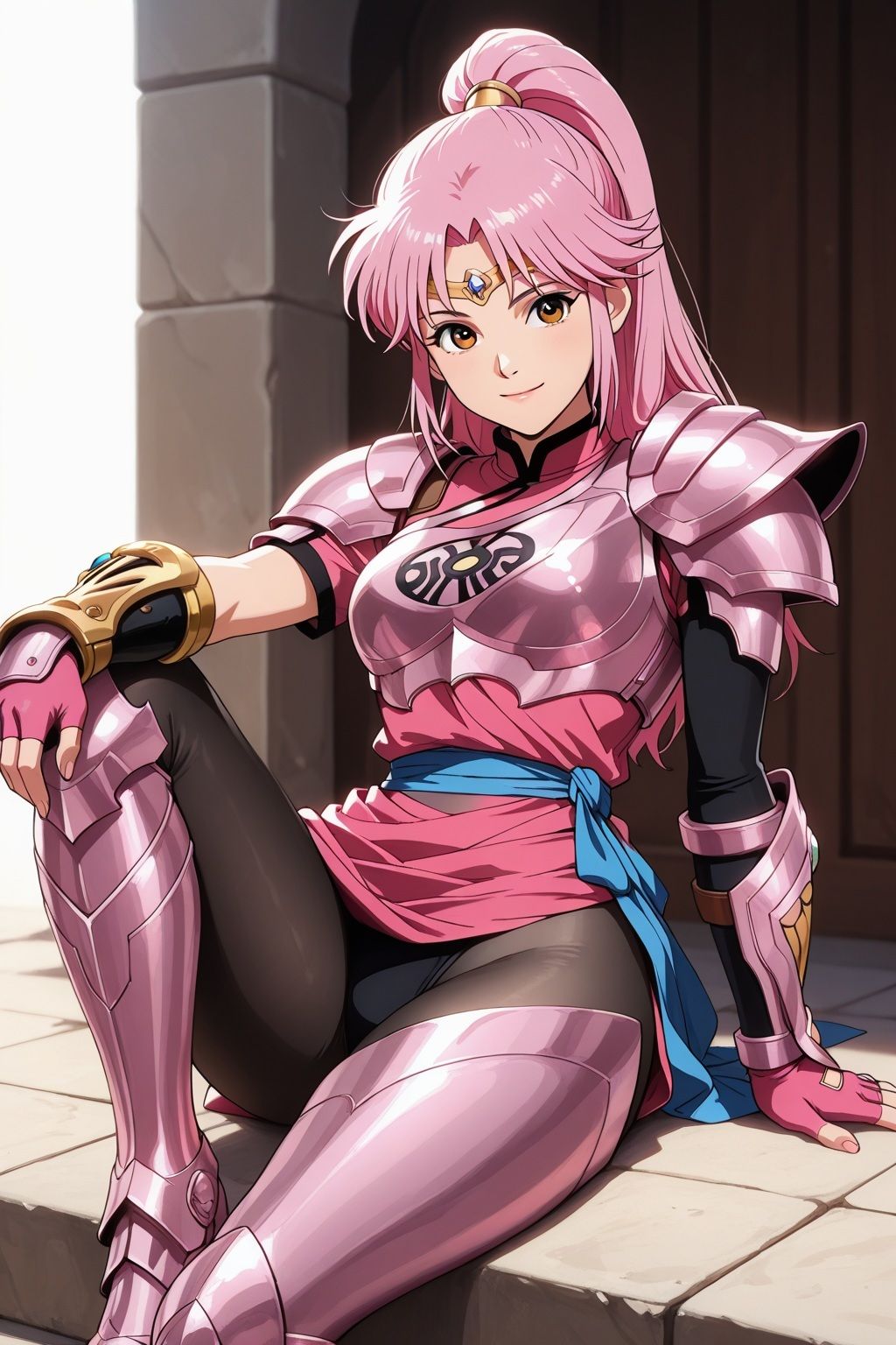 魔王軍に捕らわれたダイの●冒険マァム（鎧化バージョン） サンプル1