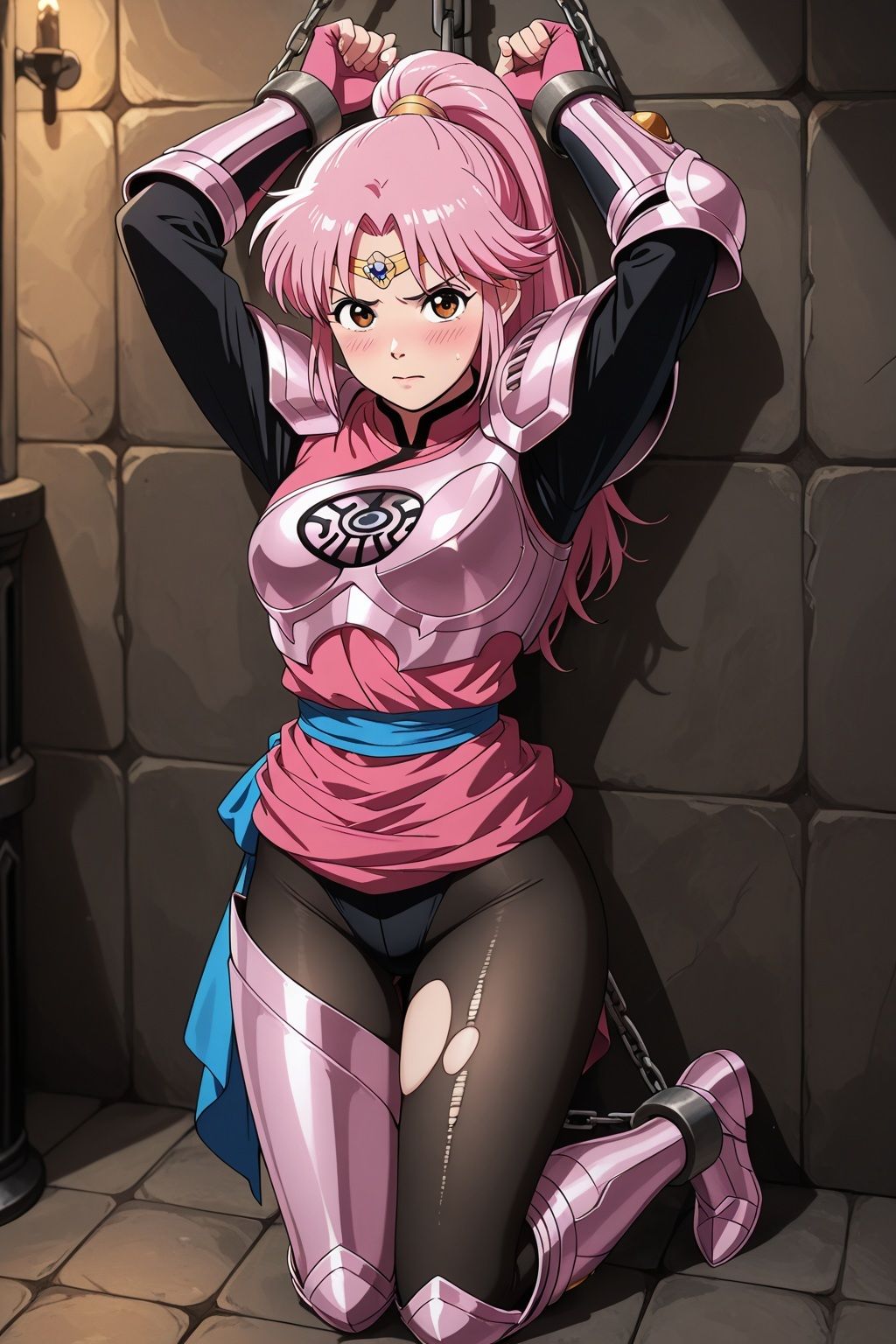 魔王軍に捕らわれたダイの●冒険マァム（鎧化バージョン） サンプル3