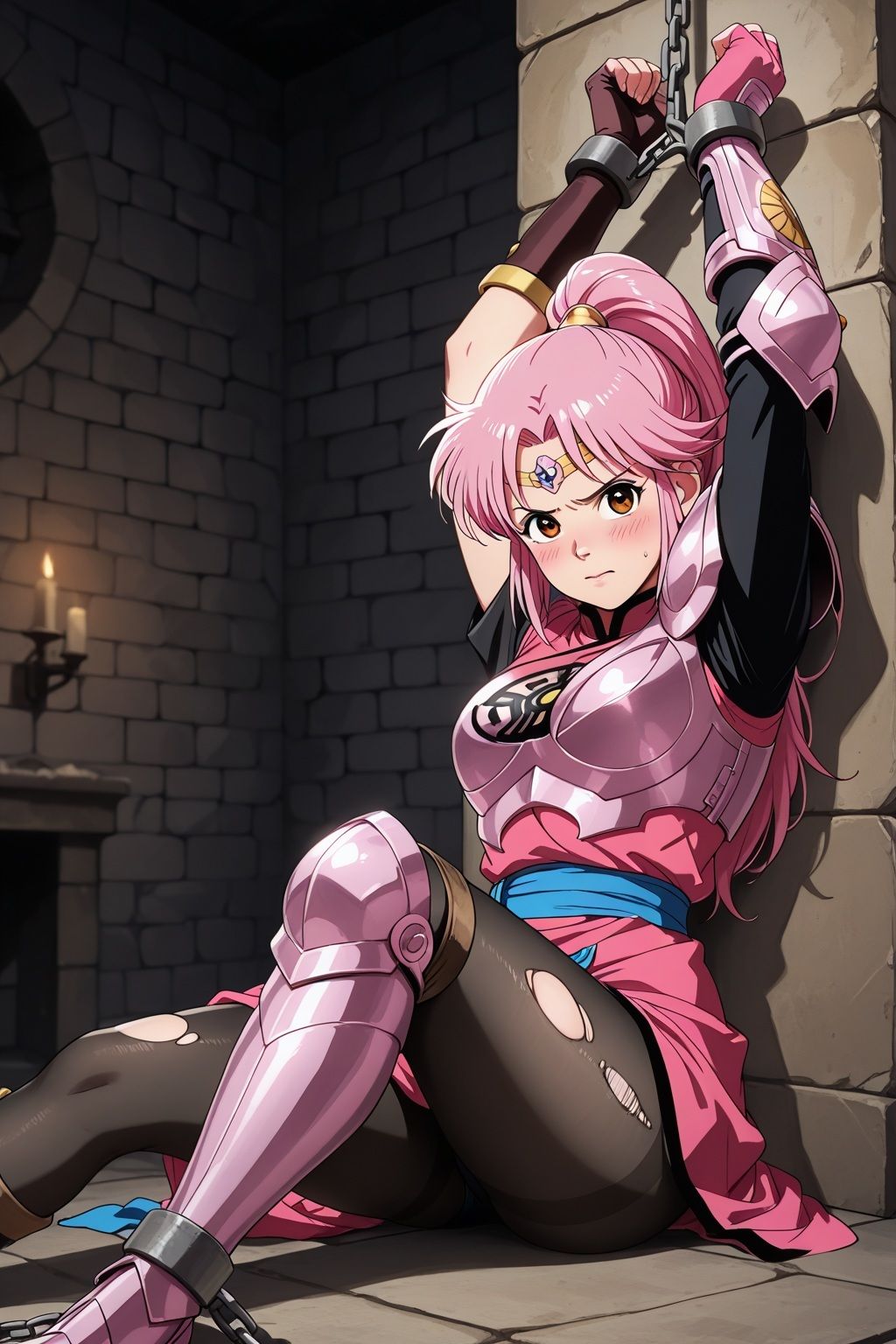 魔王軍に捕らわれたダイの●冒険マァム（鎧化バージョン） サンプル4