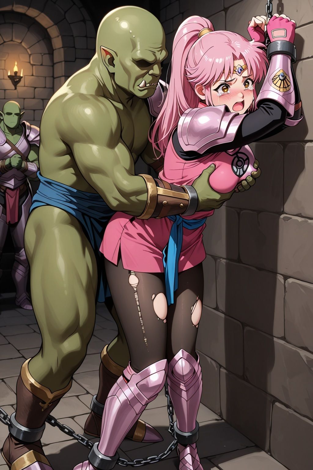 魔王軍に捕らわれたダイの●冒険マァム（鎧化バージョン） サンプル6