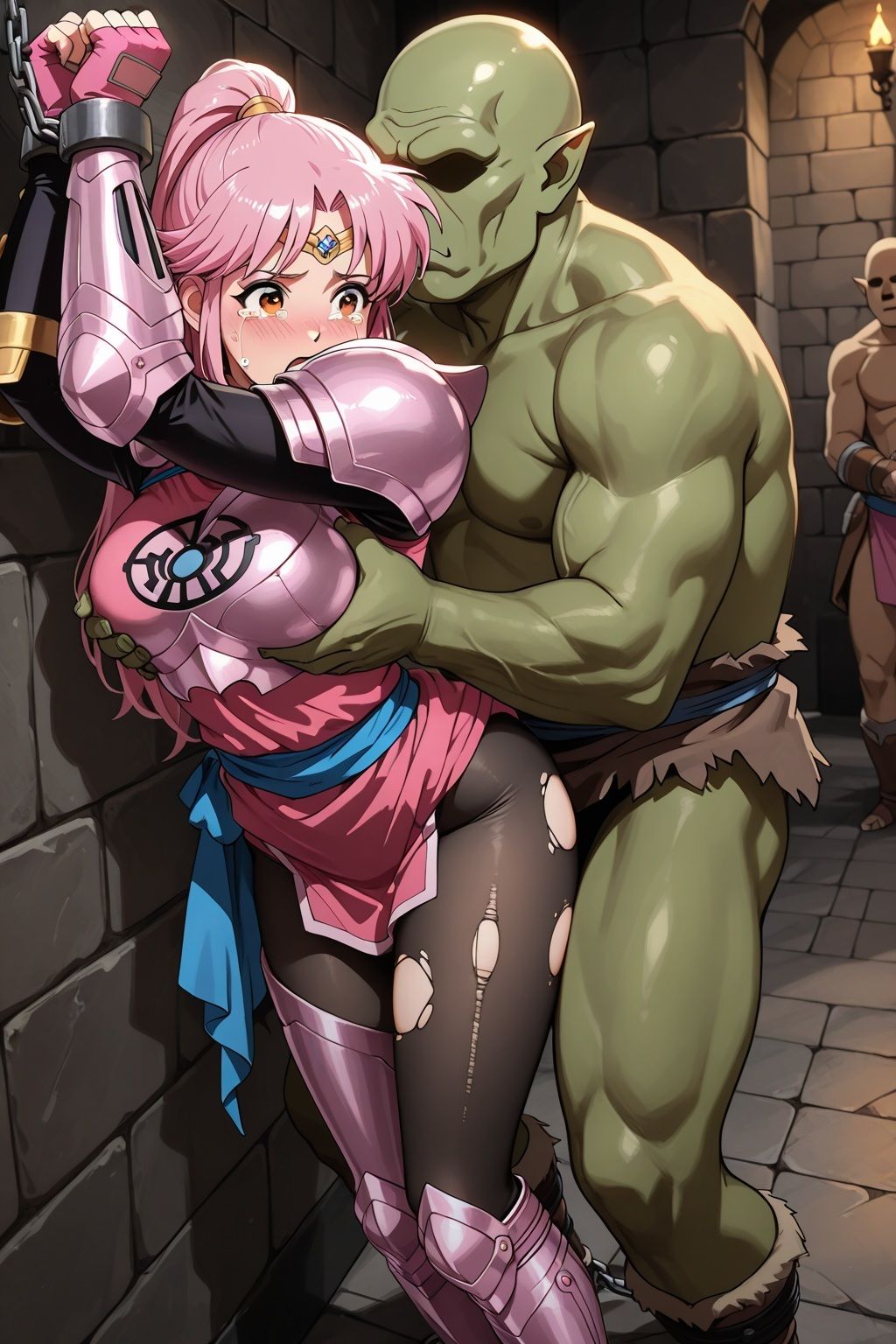 魔王軍に捕らわれたダイの●冒険マァム（鎧化バージョン） サンプル7