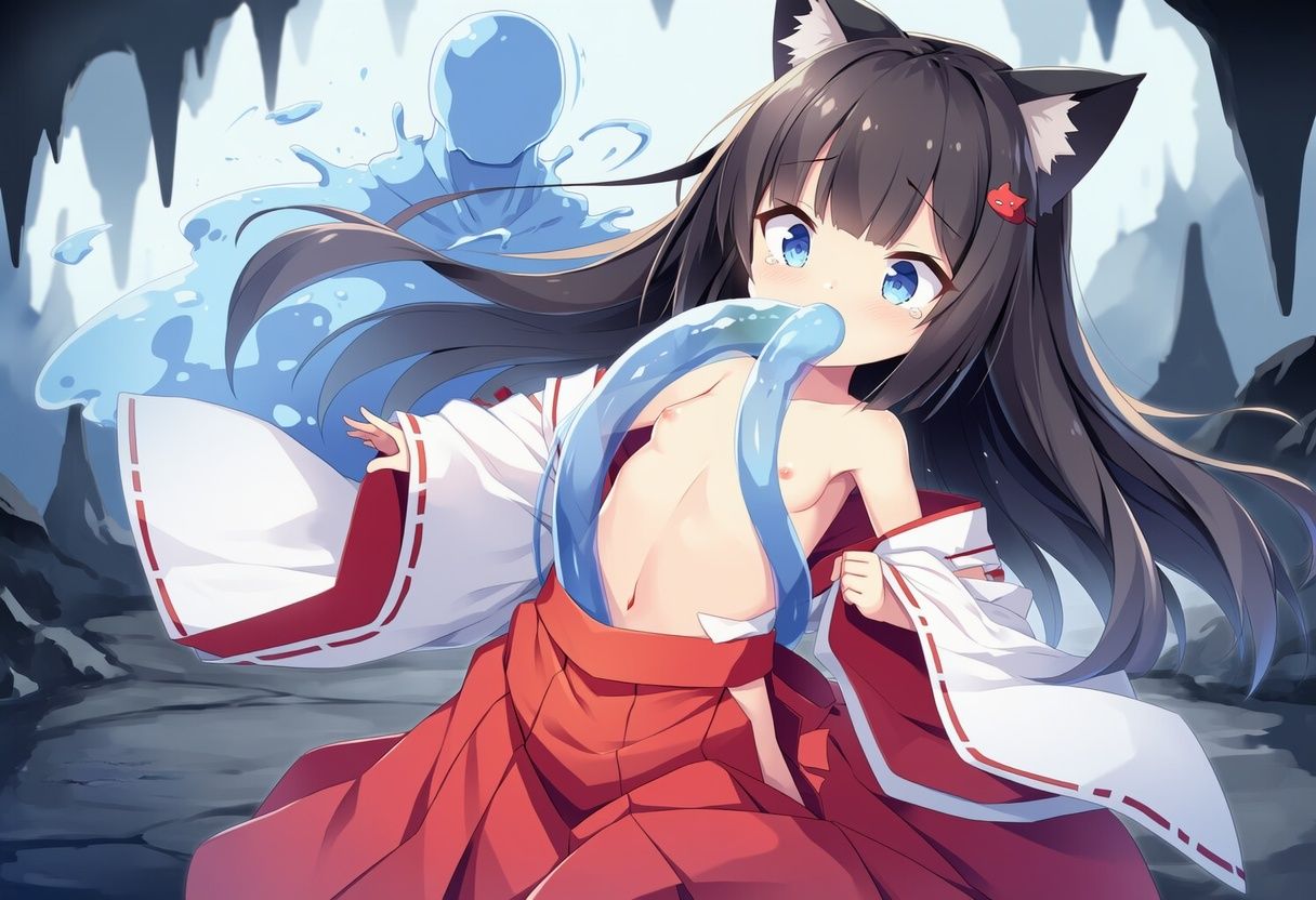 【エロ漫画】ネコミミ巫女剣士の危難〜バッドエンドシチュエーション〜4