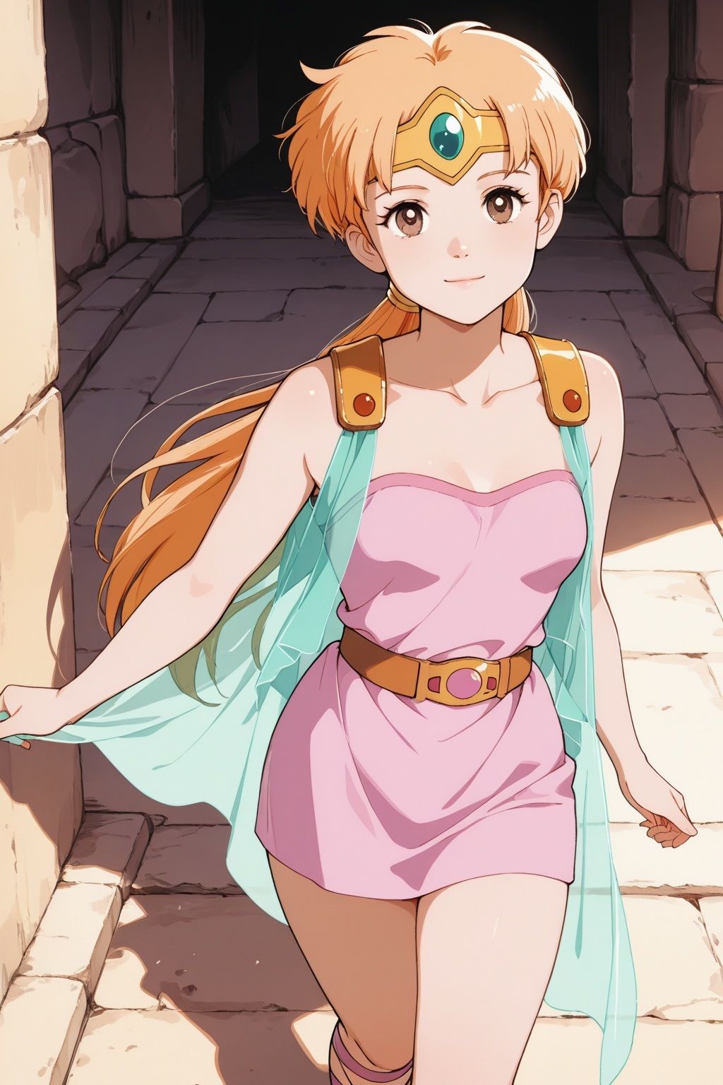 サンプル画像1:魔王軍に捕らわれたダイの●冒険 レオナ姫(ReNOL) [d_707414]