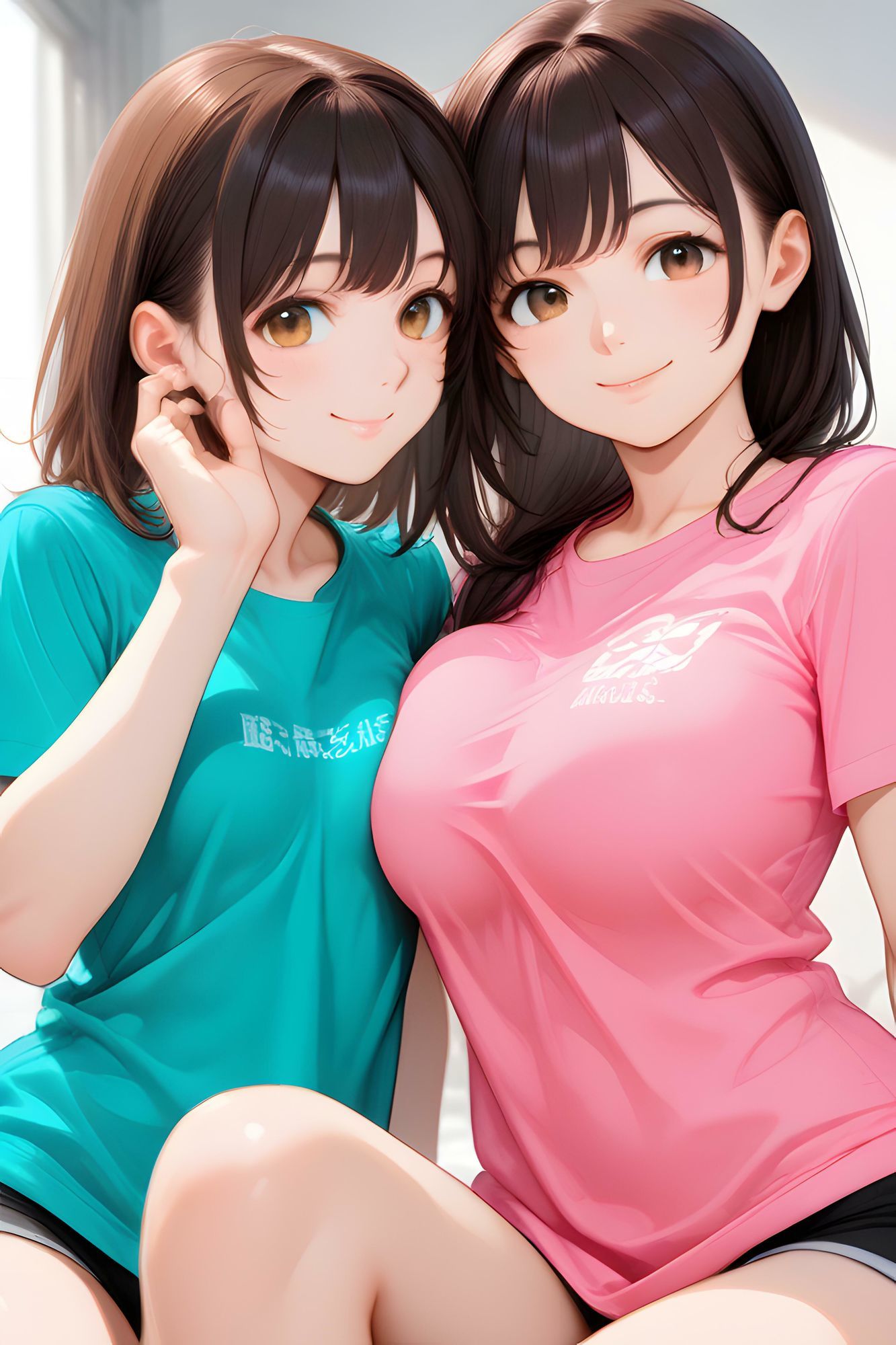 【エロ漫画】きっと見つかるあなたの1枚 乙女ふたりのエッチなキス（2）1