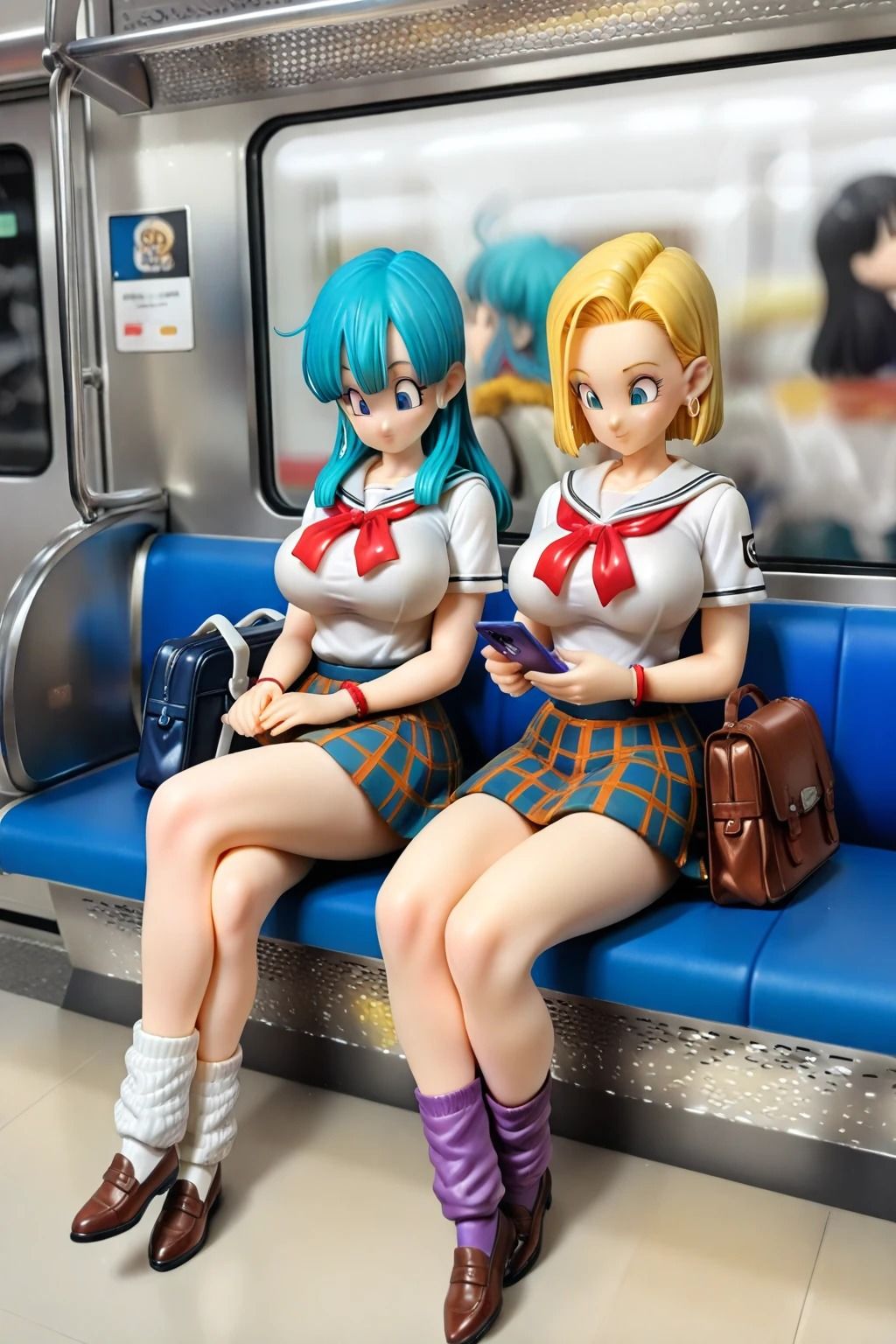 Android18号とベジ〇タの精巧フィギュア【85枚】 画像1