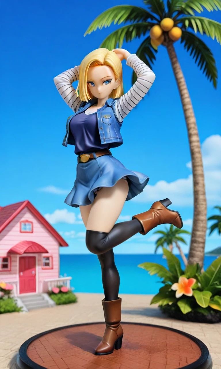 Android18号とベジ〇タの精巧フィギュア【85枚】 画像4