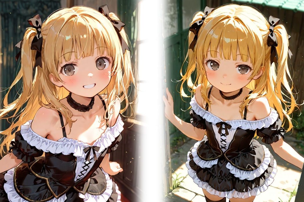 金髪ロリメイドに自宅のやり部屋で強オス連続中出し 画像2