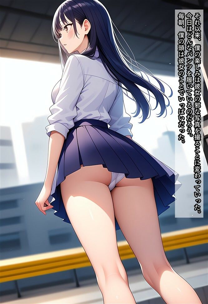 サンプル画像2:杏奈ちゃんを盗撮したり痴○したりする話(相田ナリラ) [d_707534]