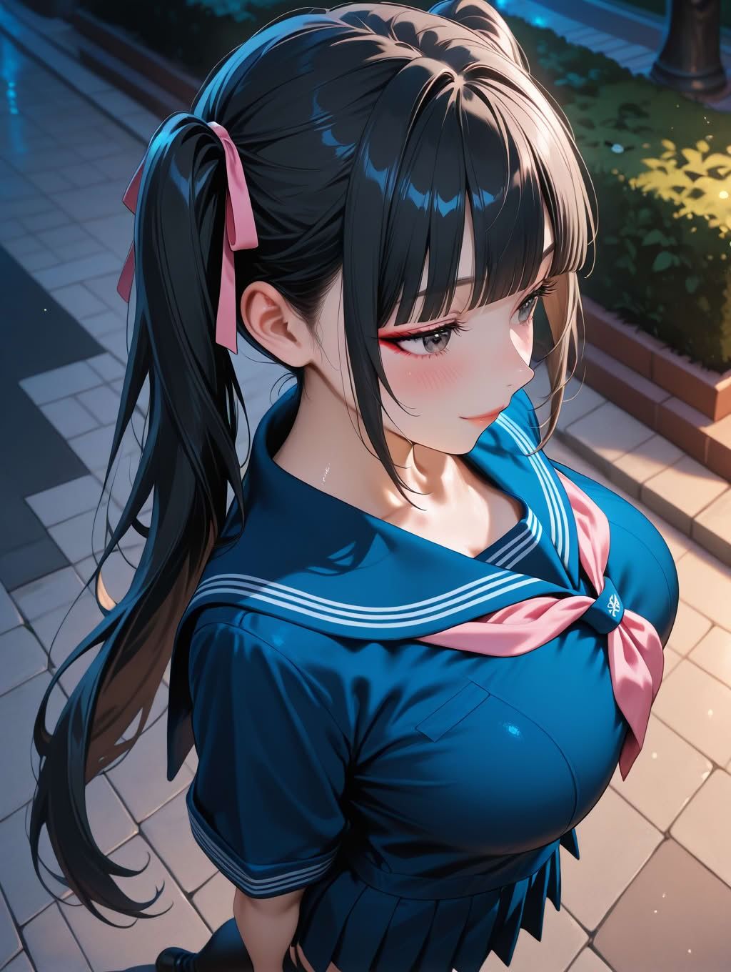 サンプル画像1:ツインテ・セーラー娘との密会  その1(霜月スタジオ) [d_707546]