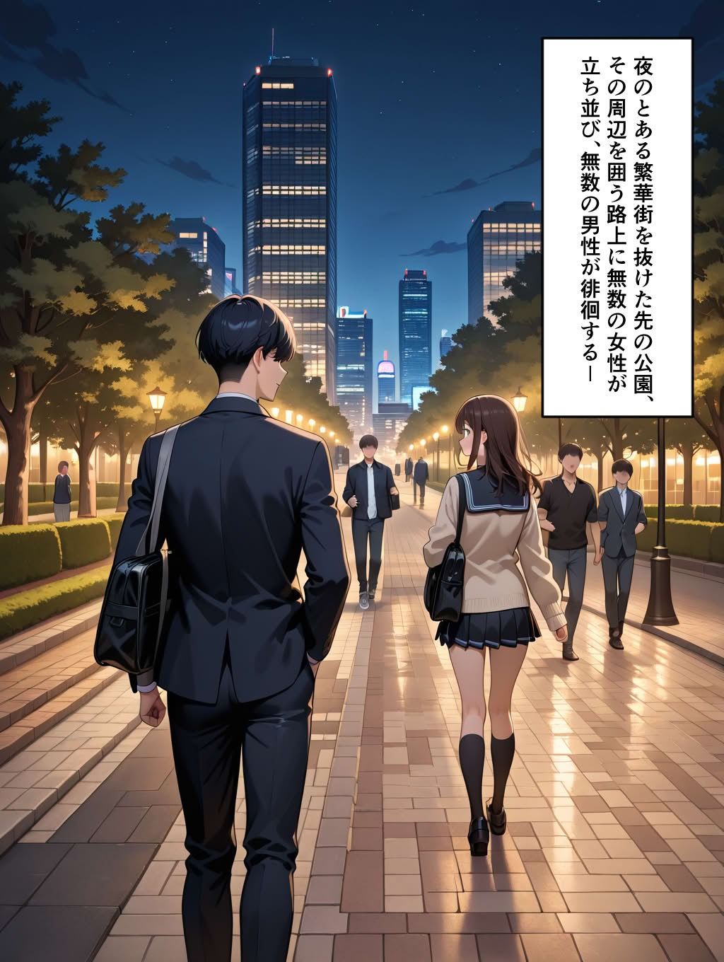 サンプル画像2:ツインテ・セーラー娘との密会  その1(霜月スタジオ) [d_707546]