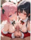 巨乳サンタとハーレムエッチ2