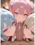 巨乳サンタとハーレムエッチ2
