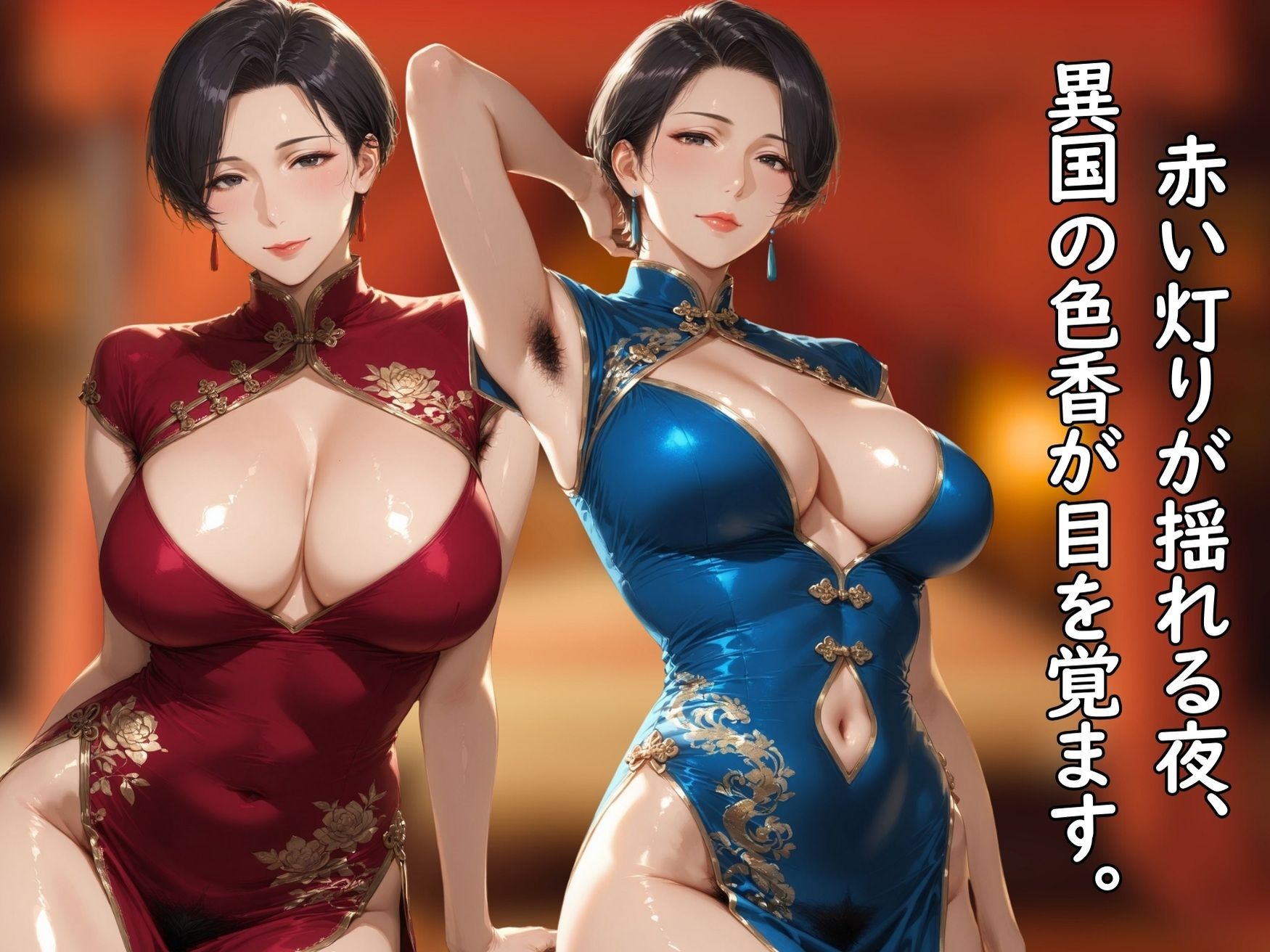 【動画付き】サレ妻熟女はるの|チャイナ服編 画像2