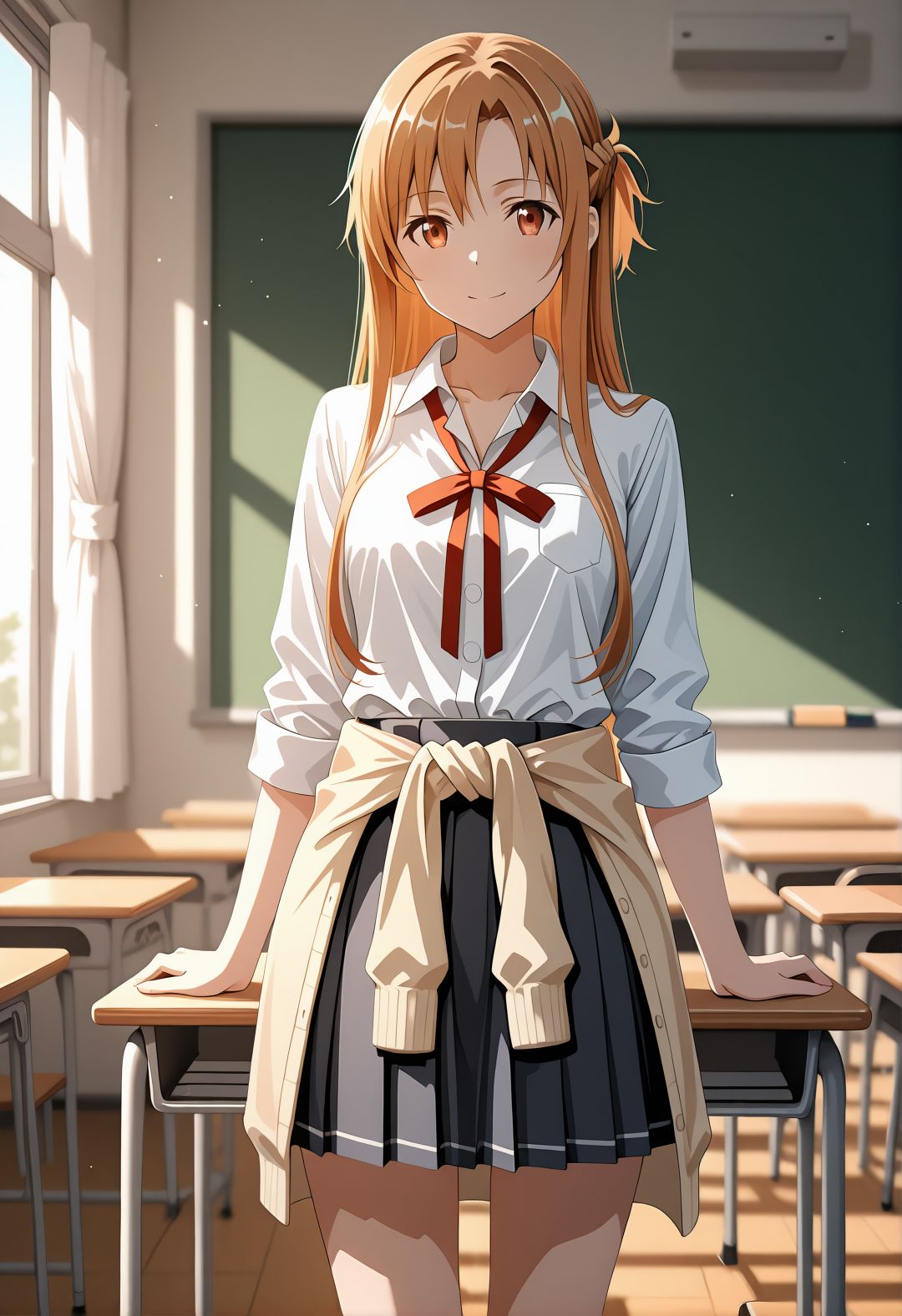 【242枚】ア〇ナ催●学園性活〜結城明〇奈が教室・プール・トイレで完全服従イチャラブ調教〜 画像1