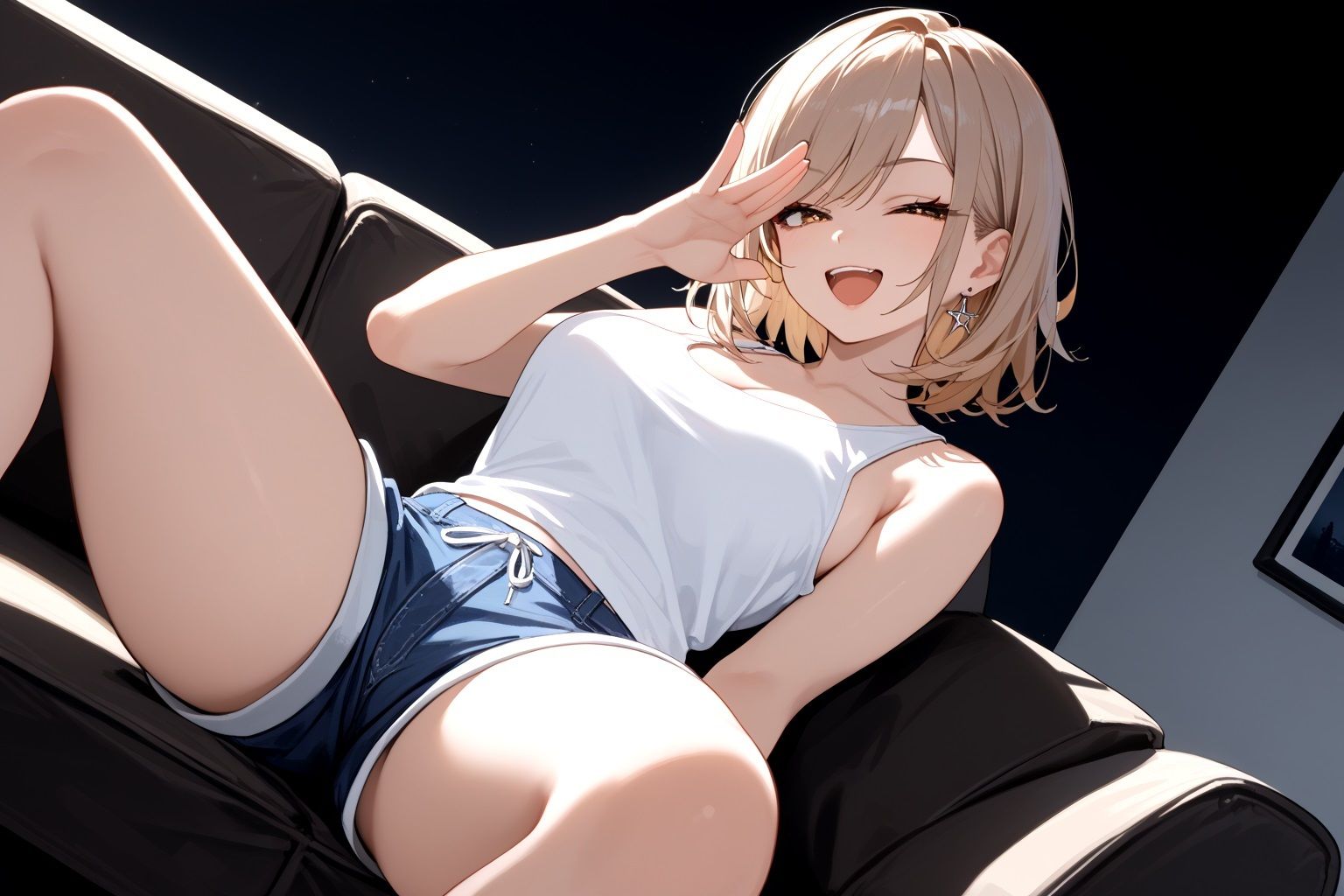 サンプル画像1:マジ秒でトぶじゃん？まだ始まったばっかだよ？(てぃお) [d_707623]