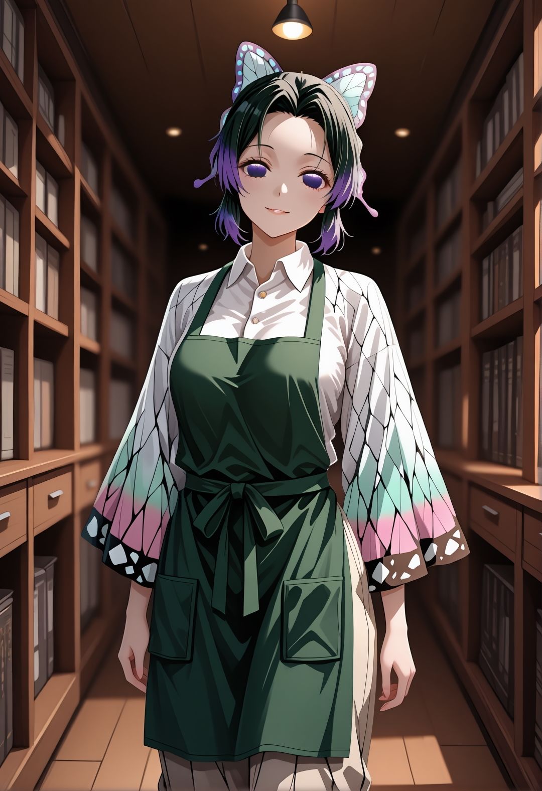 胡蝶し〇ぶ催●調教〜蝶屋敷の書斎で始まった永遠の肉壺化計画〜 画像1