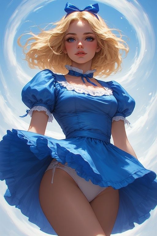 北風と太陽による不思議の国のアリスのパンチラ画像集 画像1