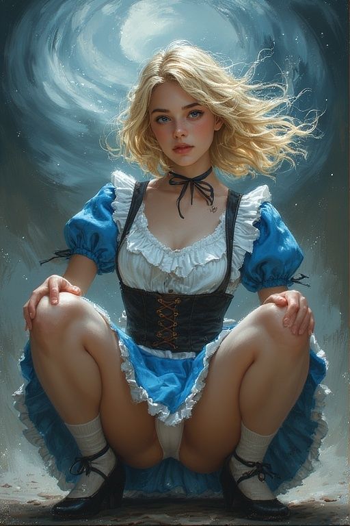 北風と太陽による不思議の国のアリスのパンチラ画像集 画像3