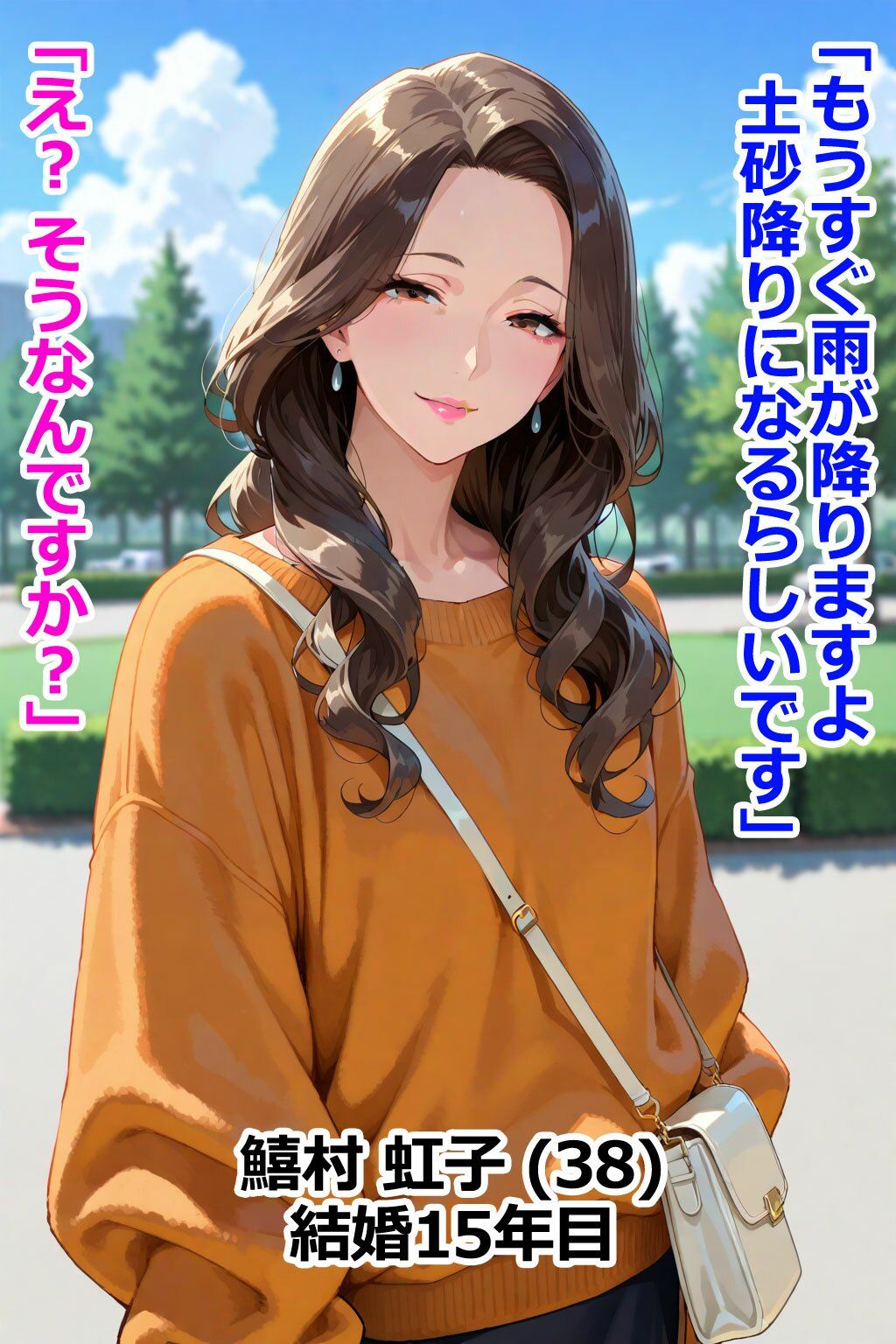 ちっぱい人妻はその男と会話してはいけない 即堕ち2コマ