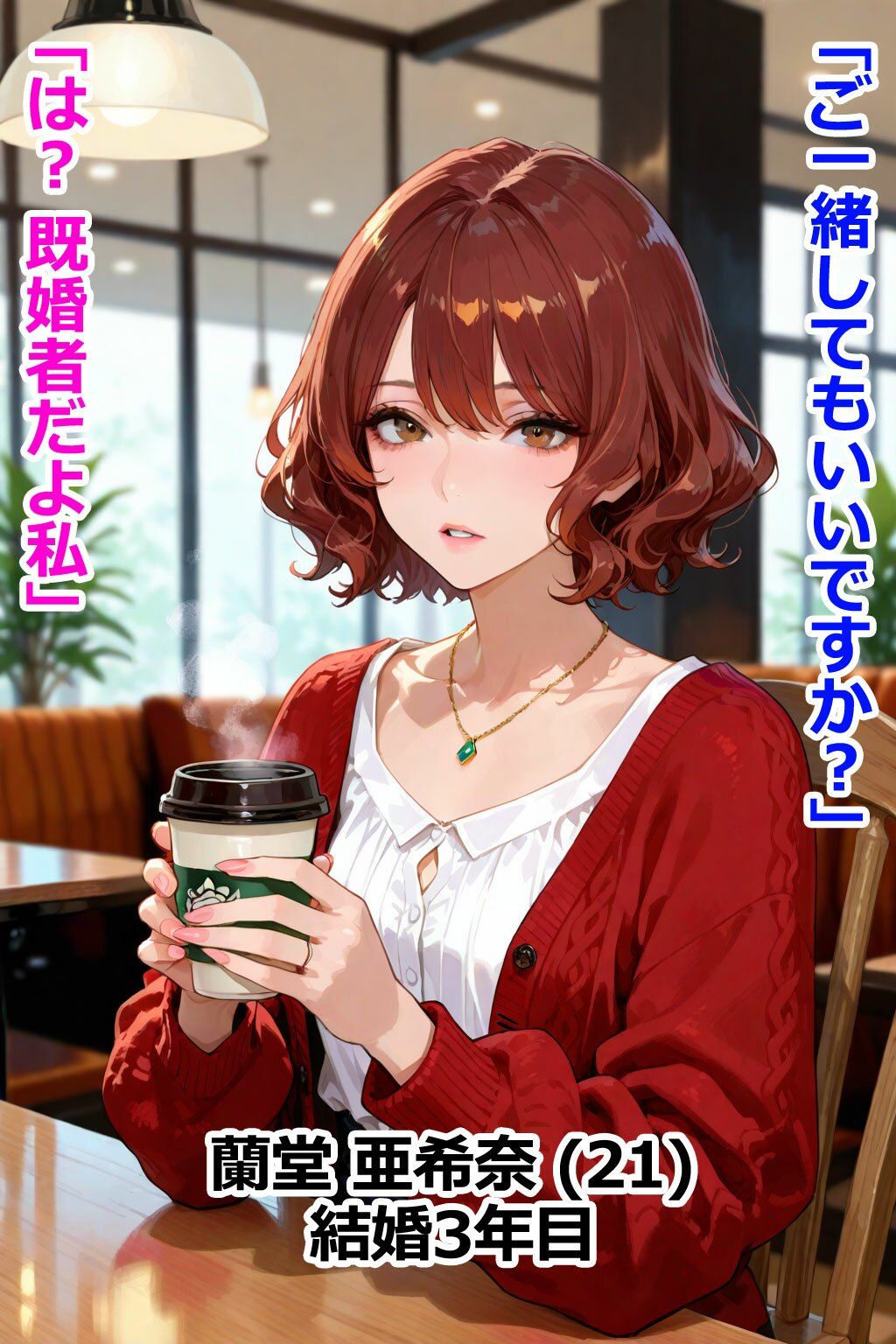 ちっぱい人妻はその男と会話してはいけない 即堕ち2コマ