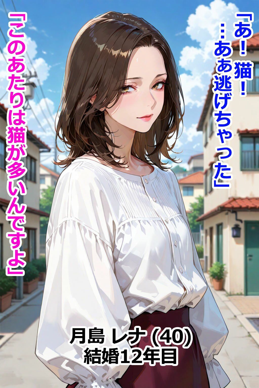 ちっぱい人妻はその男と会話してはいけない 即堕ち2コマ