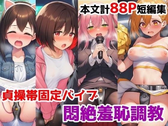 貞操帯固定バイブ悶絶羞恥調教短編集〜自力で外せないバイブで強〇羞恥イキさせられちゃう女の子たちの話【saltワークス】