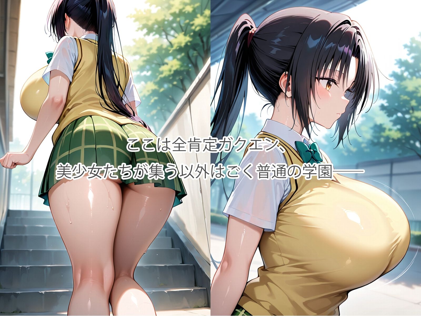 全肯定スケベガクエン:九〇凛編1