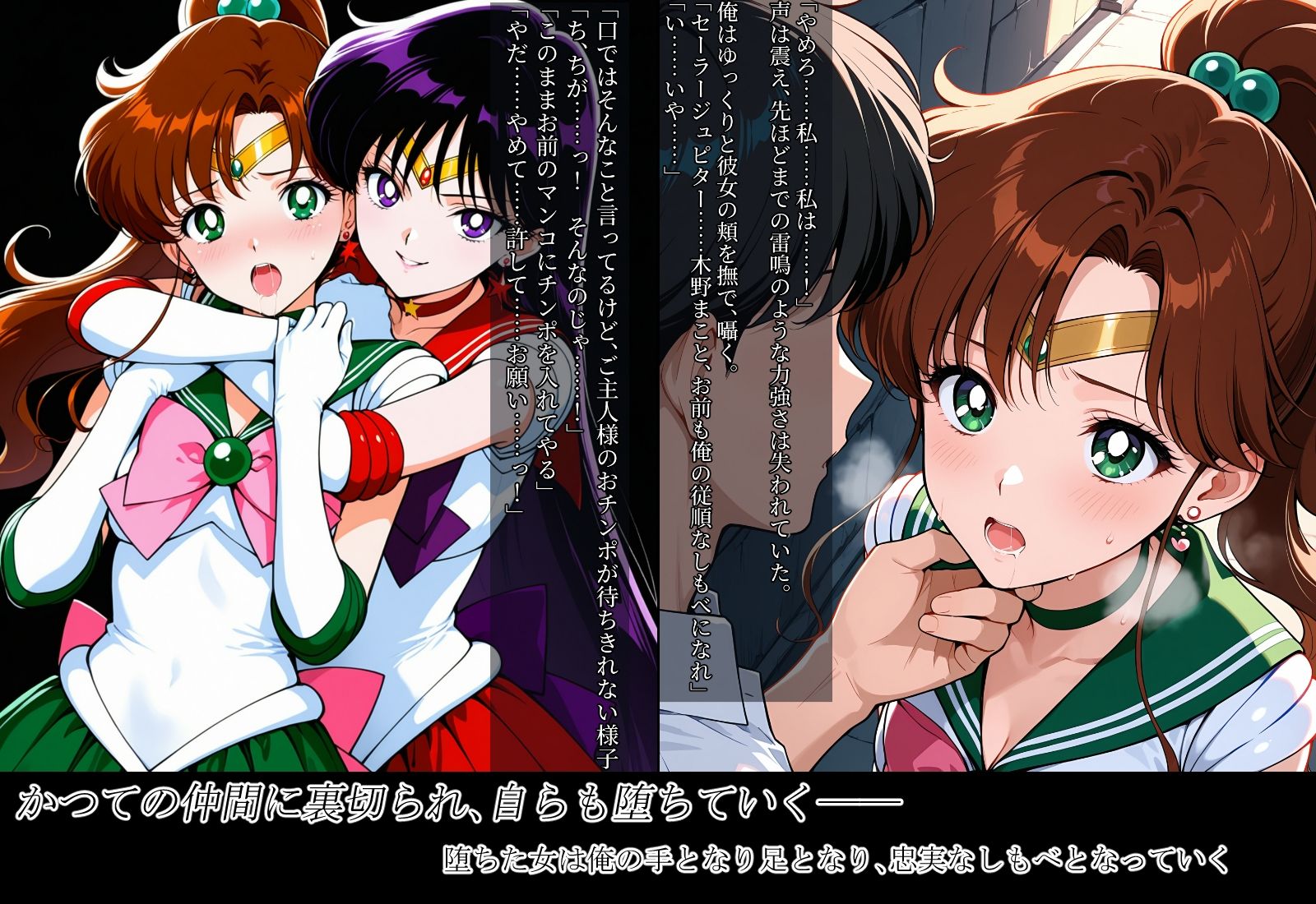 雑魚妖魔の俺がセーラー戦士を堕とすまで32