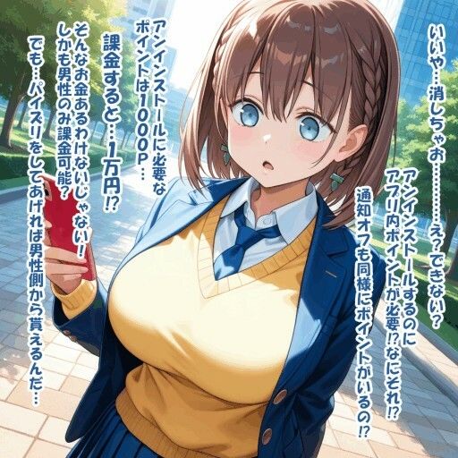 パイズリ異能力おじさん  パイズリンクアプリ 編 画像2