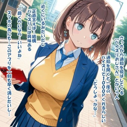 パイズリ異能力おじさん  パイズリンクアプリ 編 画像3