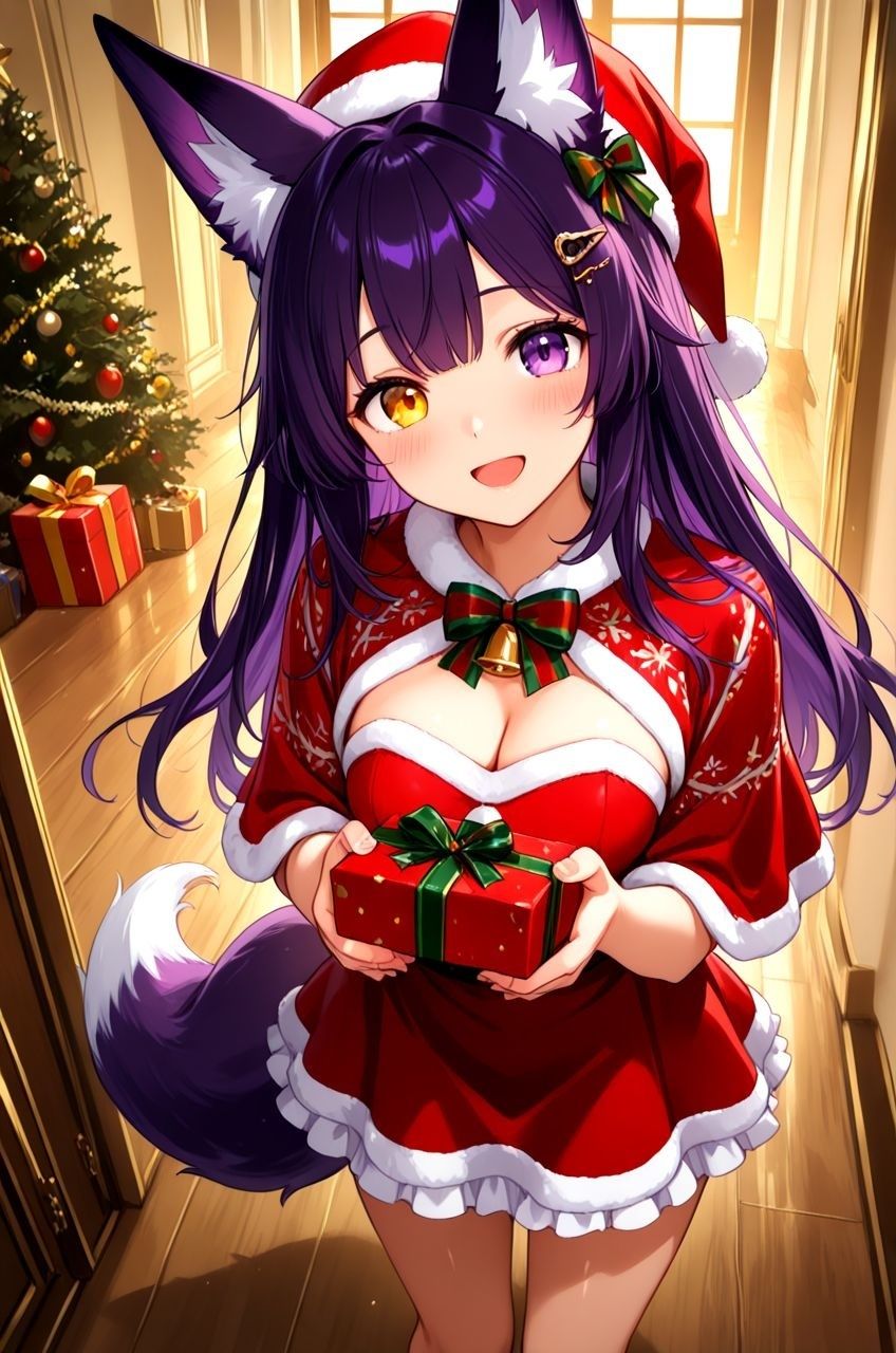 ケモミミ美少女と過ごすえっちなクリスマス_0